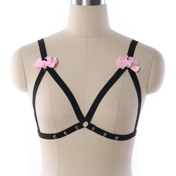 Women Sexy Lingerie Bondage Pentagram Harness / Bra Body Harness Cosplay Lingerie Bondage - EVE's SECRETS